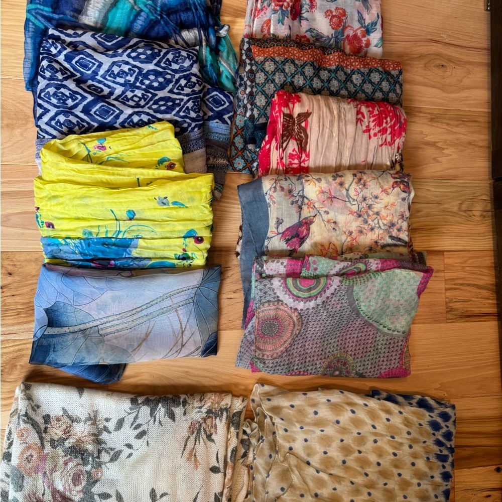 Colorful Scarf Collection - Picture 3 of 3